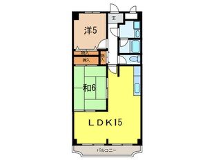 芦屋三木マンションの物件間取画像